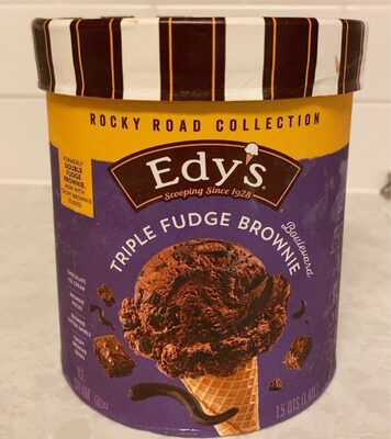 Triple Fudge Brownie Ice Cream, Triple Fudge Brownie