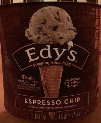 Espresso Chip Ice Cream, Espresso Chip