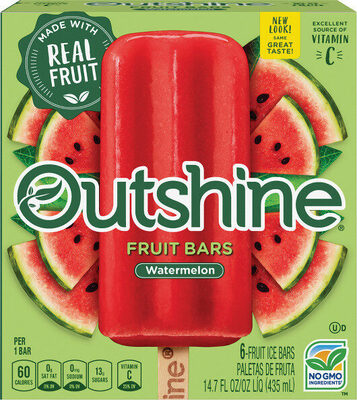Watermelon Fruit Ice Bars, Watermelon