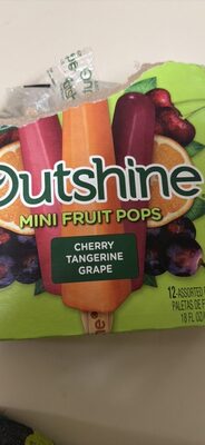 Cherry, Tangerine, Grape Fruit Bars, Cherry, Tangerine, Grape