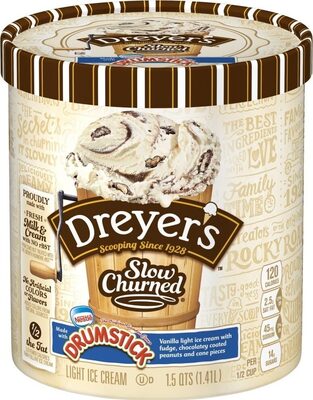 Drumstick Light Ice Cream, Drumstick