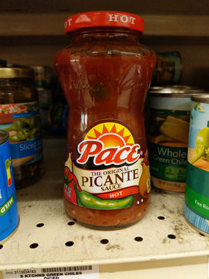 Pace Hot Picante Sauce, 16 oz Jar