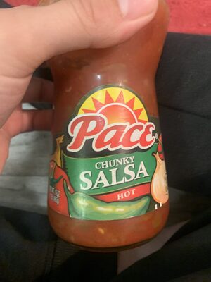 Pace Chunky Hot Salsa, 16 oz Jar