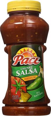 Pace Chunky Medium Salsa, 38 oz Bottle (2 Pack)