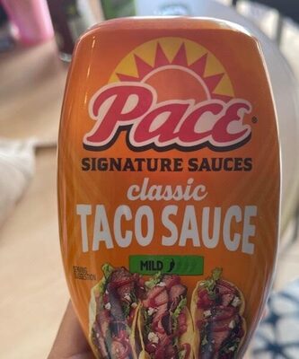 Pace Signature Sauces Classic Taco Sauce, 10.8 oz Bottle