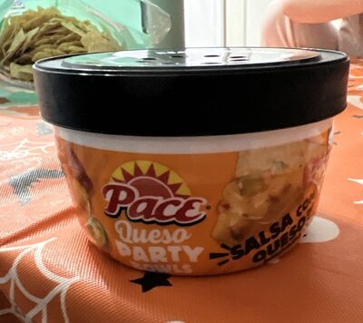 Pace Salsa Con Queso Dip, Cheese Dip, 11 oz Microwavable Bowl