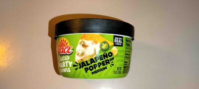 Pace Jalapeno Popper Dip, Cheese Dip, 11 oz Microwavable Bowl