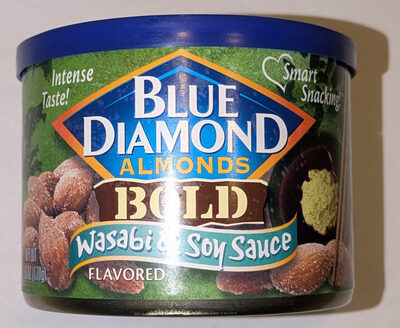 Almonds Flavored Wasabi & Soy Sauce, Almonds