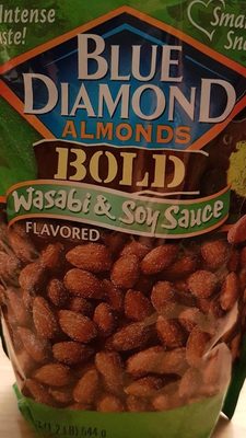 Wasabi & Soy Sauce Flavored Bold Almonds, Wasabi & Soy Sauce