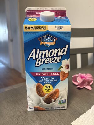 Unsweetened Vanilla Almondmilk, Unsweetened Vanilla