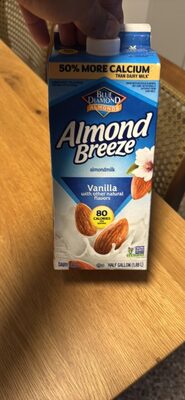 Vanilla Almondmilk, Vanilla