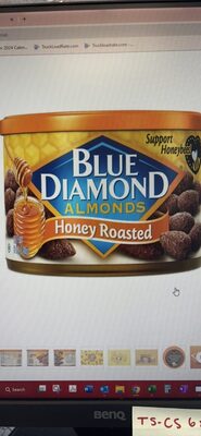Honey Roasted Almonds, Honey Roasted