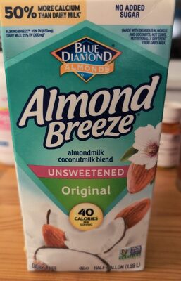 Original Unsweetened Almondmilk Coconutmilk Blend, Original Unsweetened