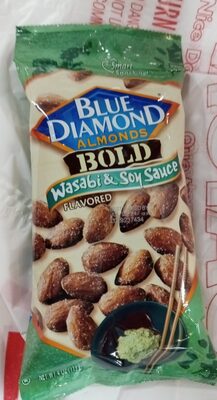 Wasabi & Soy Sauce Flavored Almonds, Wasabi & Soy Sauce