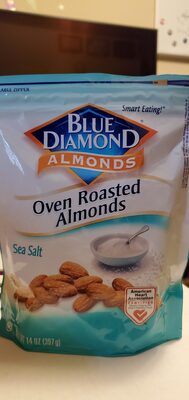 Sea Salt Oven Roasted Almonds, Sea Salt