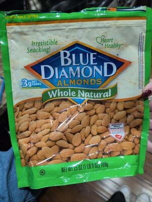 Whole Natural Almonds, Whole Natural
