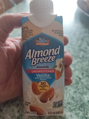 Unsweetened Vanilla Almondmilk, Unsweetened Vanilla