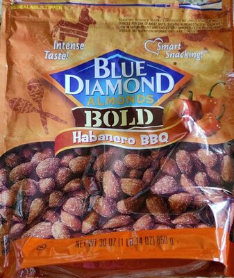 Bold Habanero BBQ Almonds, Habanero BBQ