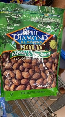 Wasabi & Soy Sauce Flavored Almonds, Wasabi & Soy Sauce