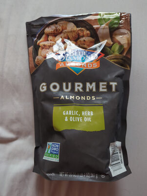Garlic, Herb & Olive Oil Gourmet Almonds, Garlic, Herb & Olive Oil