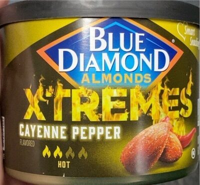Hot Cayenne Pepper Flavored Almonds, Hot Cayenne Pepper