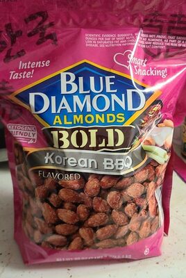 Bold Korean BBQ Almonds, Korean BBQ