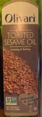 Toasted Sesame Oil Seasoning & Finishing, Toasted Sesame Oil