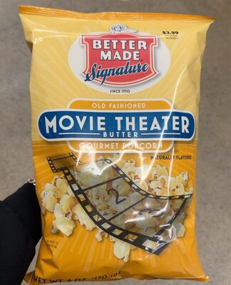 Butter Movie Theater Old Fashioned Gourmet Popcorn, Butter