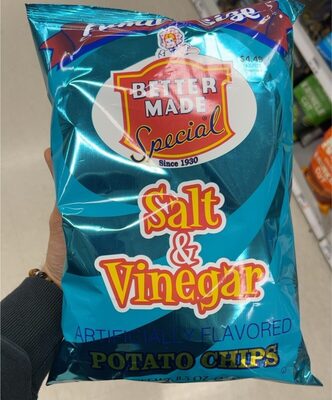 Salt & Vinegar Potato Chips, Salt & Vinegar