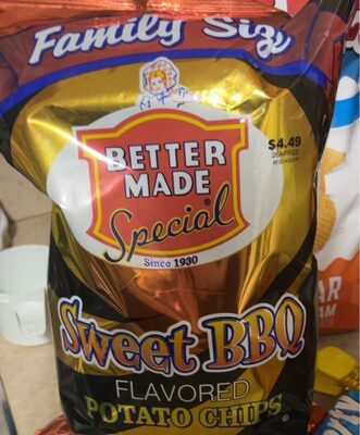 Sweet BBQ Potato Chips, Sweet BBQ