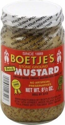 Stone Ground Dutch Mustard