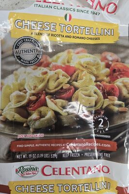 Cheese Tortellini, Cheese
