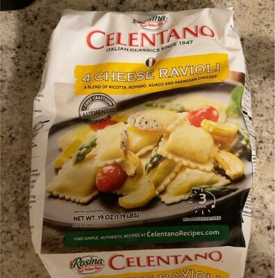 4 Cheese Ravioli Pasta, 4 Cheese