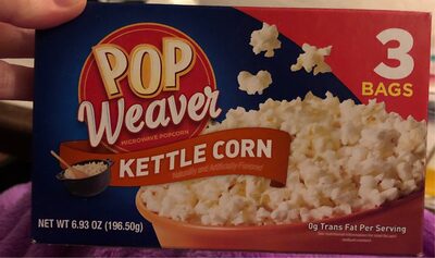 Kettle Corn Microwave Popcorn, Kettle Corn