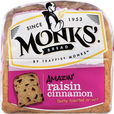 Trappist Monks, Monks' Bread Cinnamon Raisin, Cinnamon Raisin