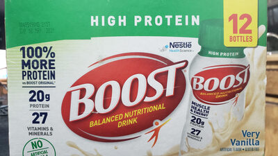 Very Vanilla High Protein Balanced Nutritional Drink, Very Vanilla