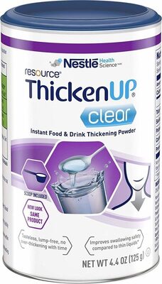 Clear Instant Food & Drink Thickening Powder