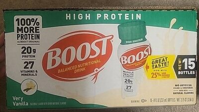 Very Vanilla Flavored High Protein Balanced Nutritional Drink, Very Vanilla