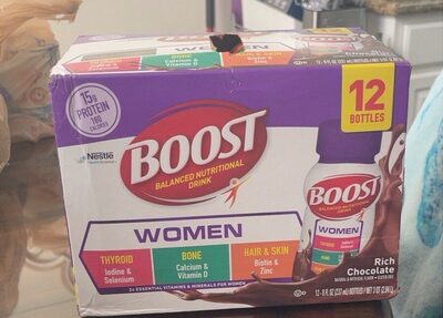 Women Balanced Nutritional Drink, Rich Chocolate, Rich Chocolate