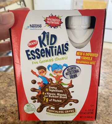 Chocolate Craze Flavor Kid Essentials Balanced Nutritional Drink, Chocolate Craze