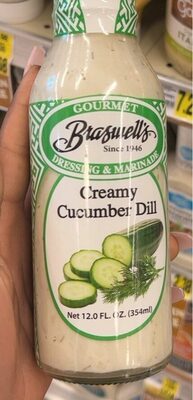 Creamy Cucumber Dill Gourmet Dressing & Marinade, Creamy Cucumber Dill