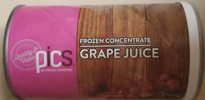 Grape Juice Frozen Concentrate, Grape