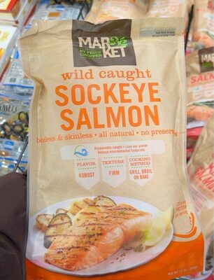 Wild Caught Boneless & Skinless Sockeye Salmon