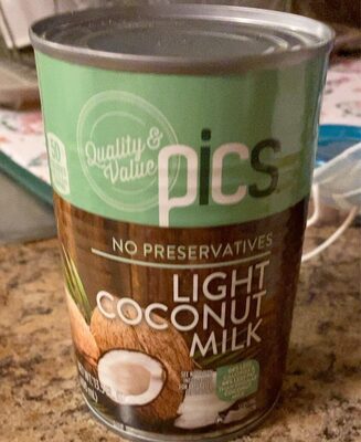 Light Coconut Milk, Coconut