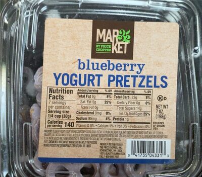 Blueberry Yogurt Pretzels