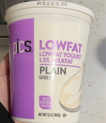 Plain Lowfat Yogurt, Plain