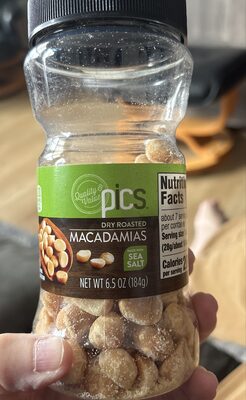 Dry Roasted Macadamias, Dry Roasted