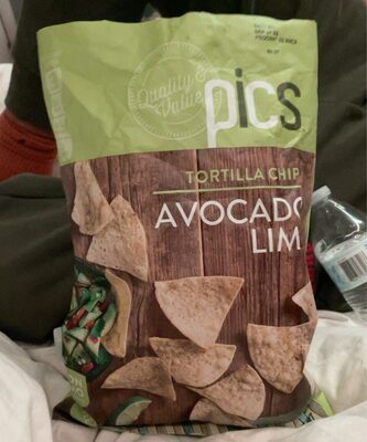 Avocado Lime Tortilla Chips, Avocado Lime