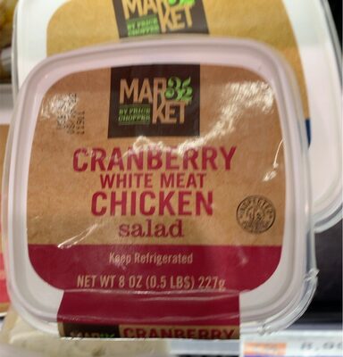 Cranberry White Meat Chicken Salad, Cranberry Chicken