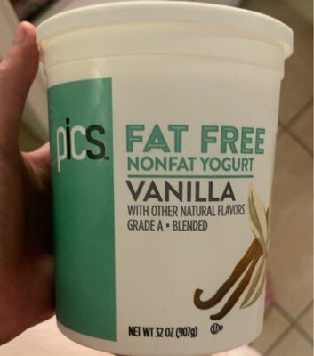 Vanilla Nonfat Yogurt, Vanilla